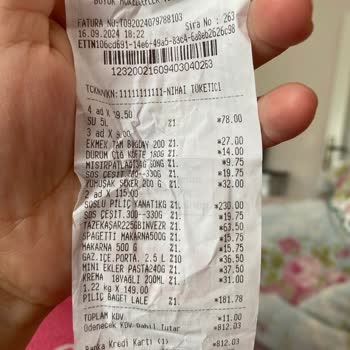 BİM Reyon Ve Fiş Fiyat Farkı