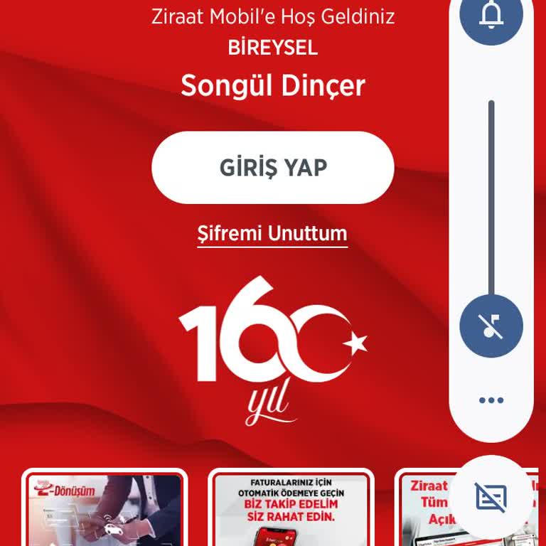 Ziraat Bankası İnternet Bankacılığı Blokesi