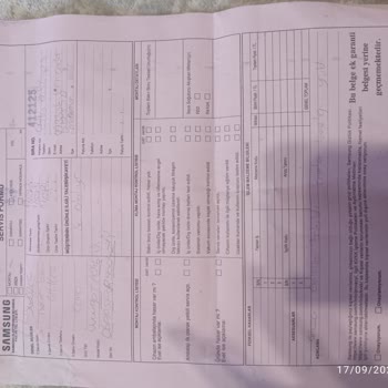 Samsung Servis Hizmeti Garanti Mizi İptali