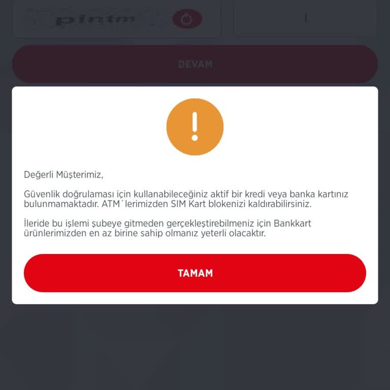 Ziraat Bankası Ziraat Bloke Kaldıramama Ve Kartın Teslim Edilmemesi