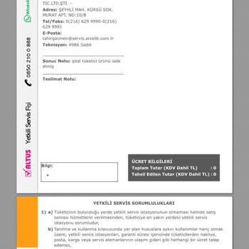 Trendyol Çalışmayan Ve Defolu Derin Dondurucu İade Sorunu