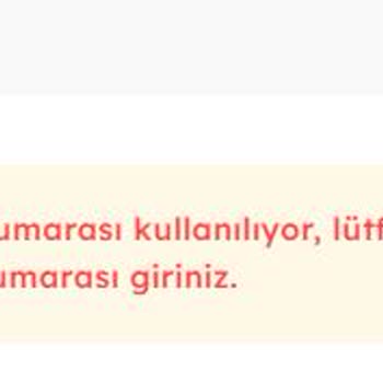 Todtv Telefon Numarası Ekleme Sorunu
