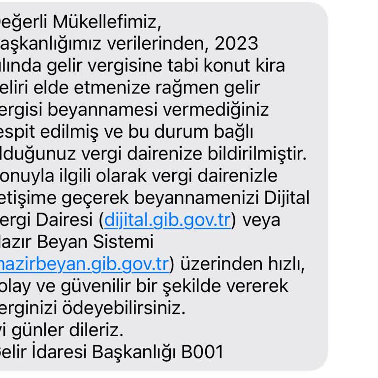Gelir İdaresi Başkanlığı Üzerimde Herhangi Bir Tapu Yok, Kıra Geliri Vergisi İsteniyor!
