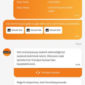 Kiehls Türkiye Trendyol Bozuk Ürün