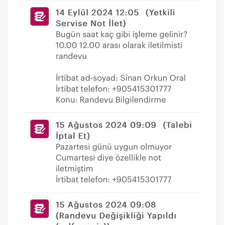 Yetkili Servis Talebim Hala Sonuçlanmadı!