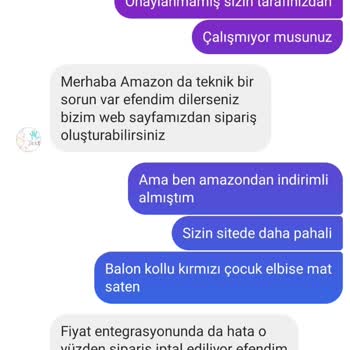Zühre Balaban Giyim Sipariş İptal Sorunu