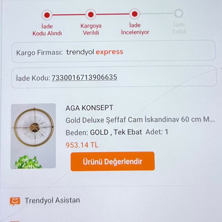 Trendyol Para İadesi Yapmıyor