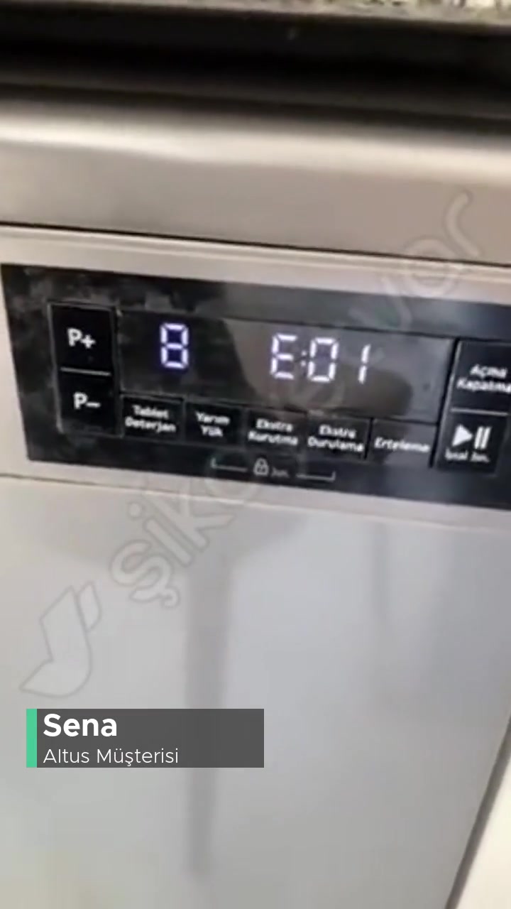 E01 Hatası Altus Bulaşık Makinesi videonun kapak resmi
