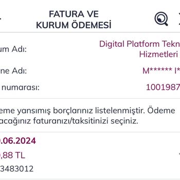Digiturk İptal Edilmiş Üyeliğe 1 Sene Sonra 3 Aylık Fatura Kesilmesi