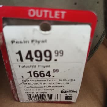 FLO Ayakkabı Sıfır Aldığım Ayakkabının Toplama Olarak Değiştirilmesi