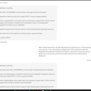 Hepsiburada Hediye Çeki Kullanımında Adaletsizlik