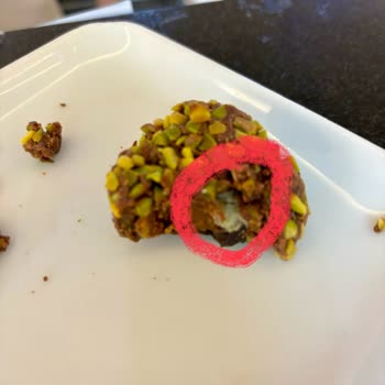 Uzay Pastanesi Küflü Ve Pamuklanmış Kuru Pasta