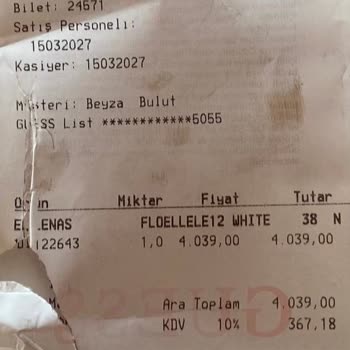 Guess Kısa Sürede Ürün Deformesi Satış Danışmanı Mağduriyeti