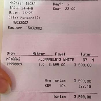 Guess Kısa Sürede Ürün Deformesi Satış Danışmanı Mağduriyeti