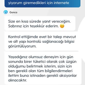Turkcell İnternet Bağlantı Sorunu ve Müşteri Hizmetleri Mağduriyeti