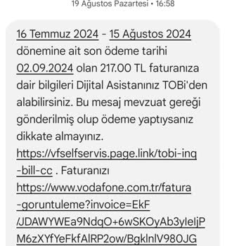 Vodafone Fatura ve Tarife Sorunu: Yüksek Fiyatlar ve Yanıltıcı Mesajlar