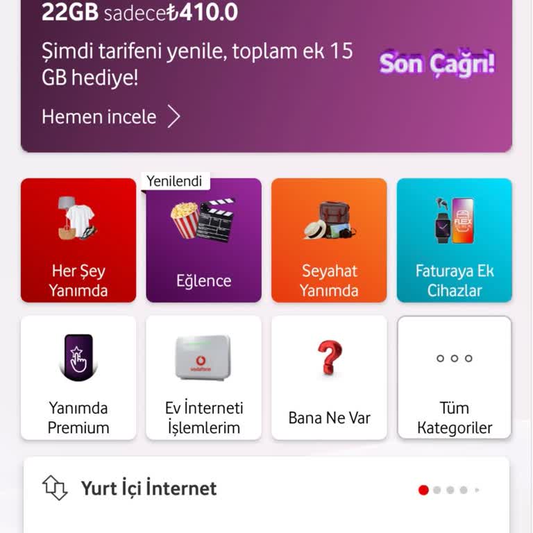 Vodafone'un Fahiş Fiyat Politikası ve Yetersiz Tarifeleri