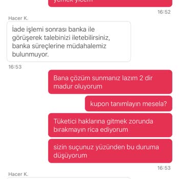 Yemeksepeti Ve McDonald's Hasarlı Ürün Gönderimi Ve Aç Bırakışı