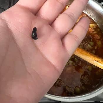 Tat Gıda İçinden Farklı Parça Çıkması