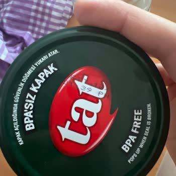 Tat Gıda İçinden Farklı Parça Çıkması