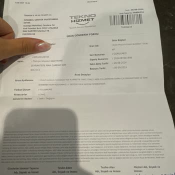 Teknosa Tekno Hizmet Pes