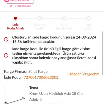 Trendyol Yanıltıcı Ürün Gönderimi Ve Kötü Müşteri Hizmetleri Deneyimi!