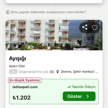 Tatilsepeti Yönlendirme Hatası