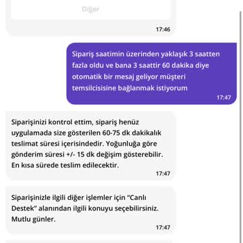 Getir Su Sürekli Mağdur Oluyorum