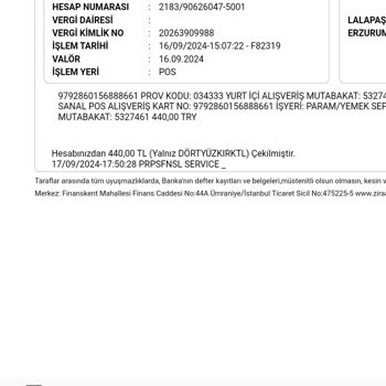 Yemek Sepeti Ücret İadesi Yapmıyor