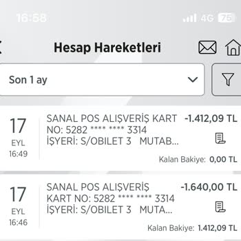 Obilet Ödemeyi İki Kere Aldı