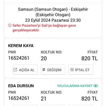Obilet Ödemeyi İki Kere Aldı