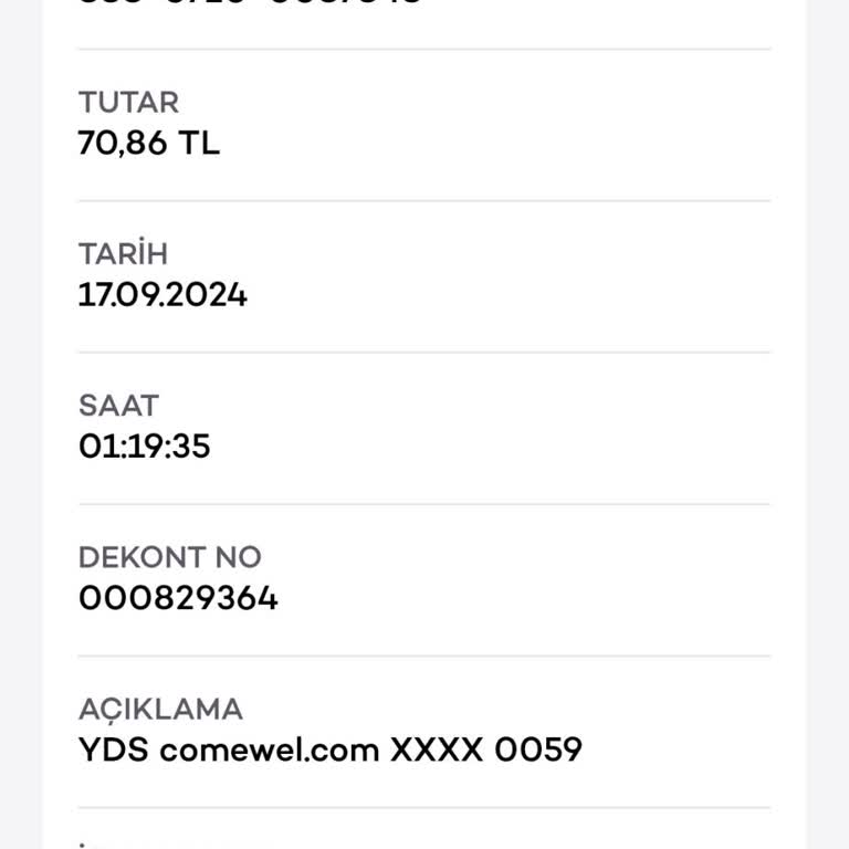 Comewel Limited Premium Ücret Ödemesi