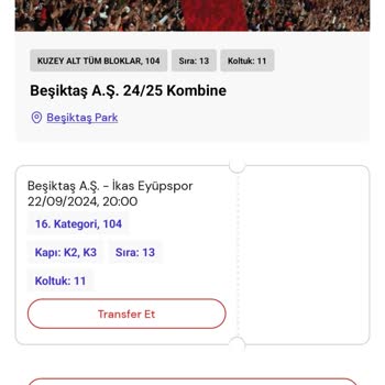 Passolig Bilet Transfer Edemiyorum