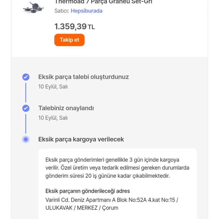 Hepsiburada Çözüm Merkezi Sorun Çözmeme Merkezi Olmuş, Müşteri Mağdur.