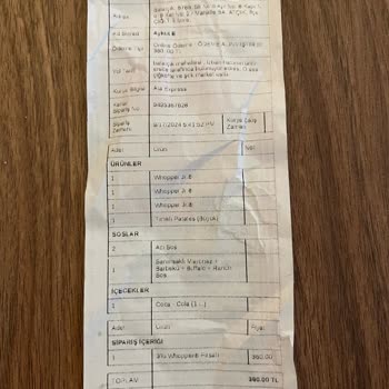 Burger King Fiyaskosu, Kalitesiz, Standart Dışı Hizmet