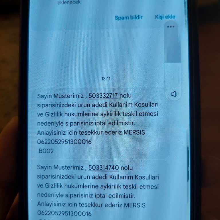Migros Sanal Market İptal Sebebi Fazla Oluşu
