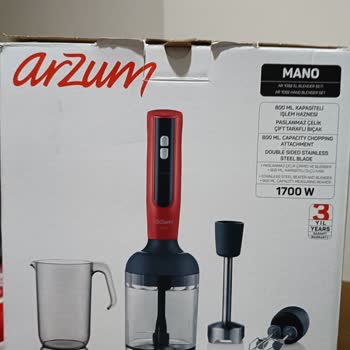 Arzum Blender Bıçağı Parçalamıyor