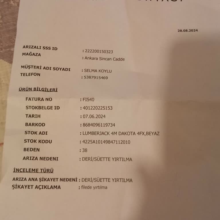 Ayakkabı Dünyası Na Şikayet Var