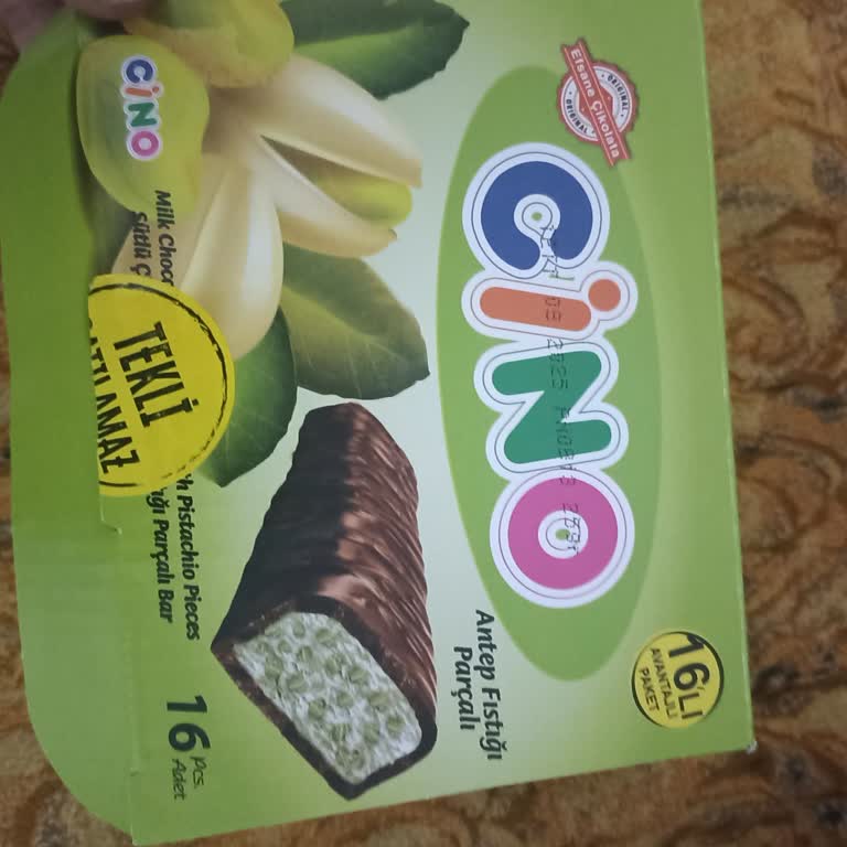 Sgs Çikolata Cino Antep Fıstıklı Çikolata Hayal Kırıklığı