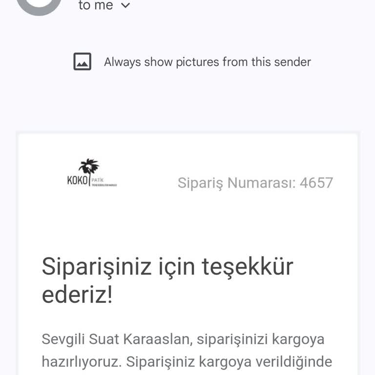 Kokopatik Siparişleri 9 Gündür Gönderilmiyor