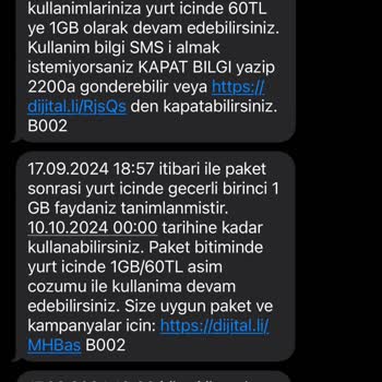 Turkcell İnternet Paketimin Anormal Hızla Tükenmesi