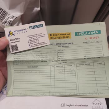 Bellona Ürün Teslim Edilememesi