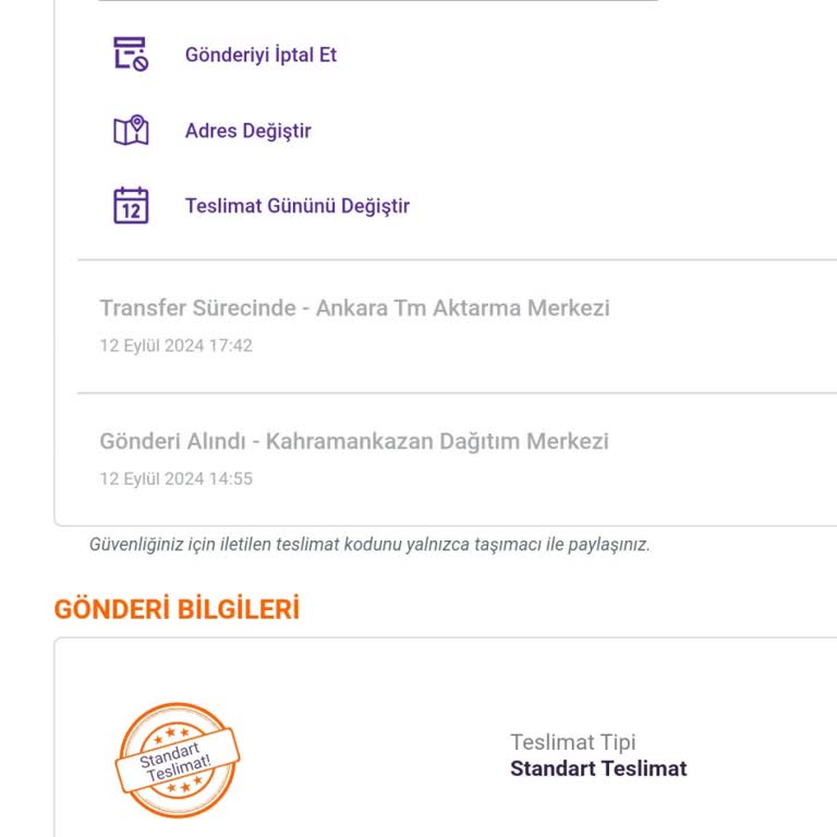 hepsiJET Ankara TM Merkezinde Kargom 5 Gündür Bekliyor.