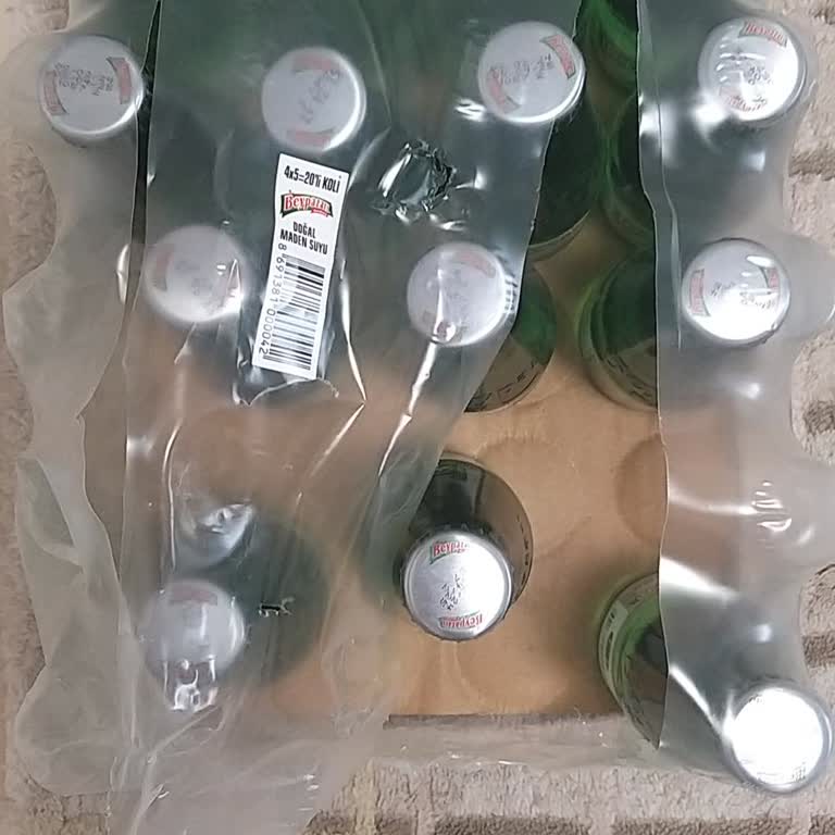 Beypazarı Maden Suyu 1 Koli Aldığım Beypazarı Marka Maden Suyu Deterjan Kokuyor