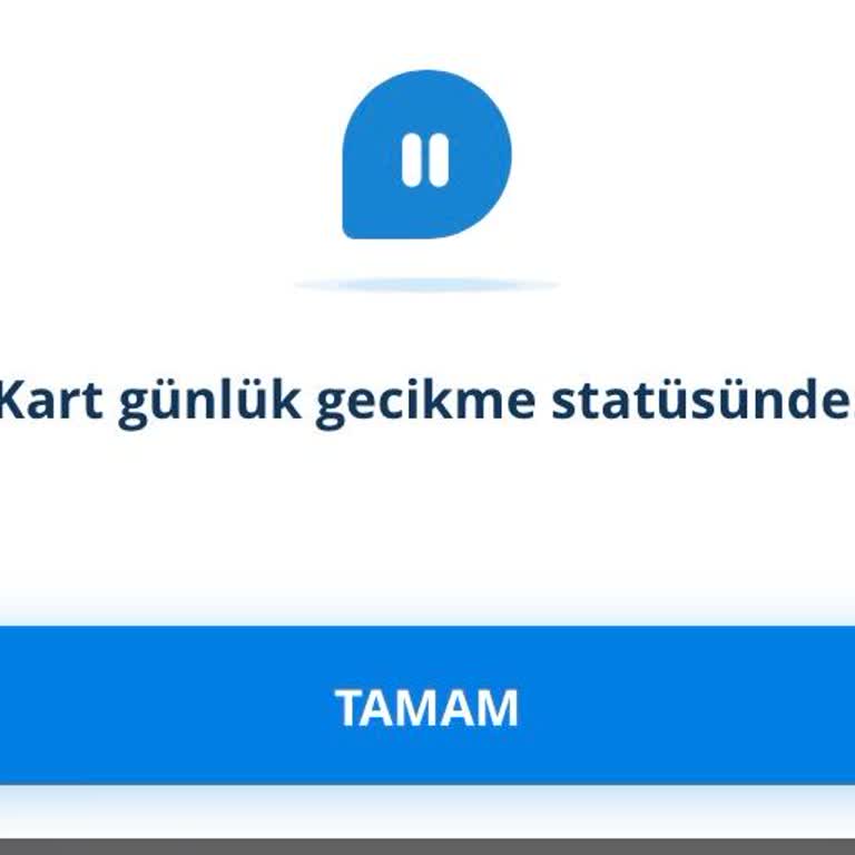 Denizbank Kart Gecikme Statüsü