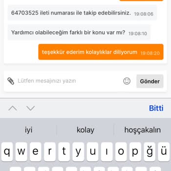 Migros Hatalı Ürün Gönderildi