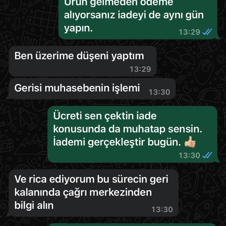 Marmara Forum Gürgençler Mağazasında Yaşanan Sorunlar Ve İade Süreci