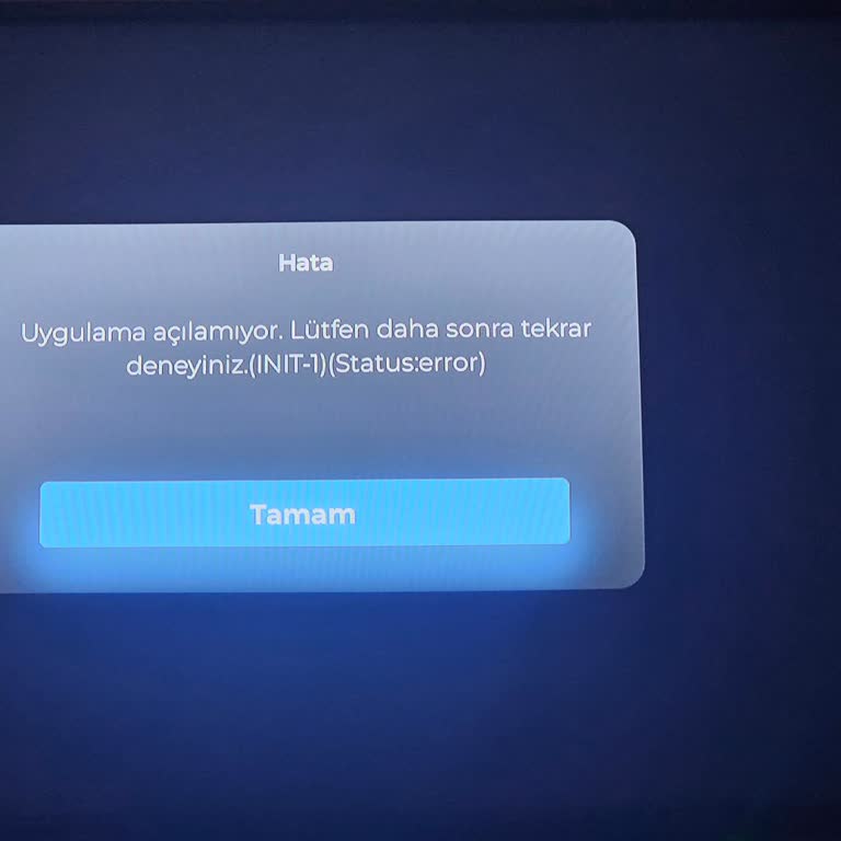 Tod TV Wi-Fi Bağlantı Hatası