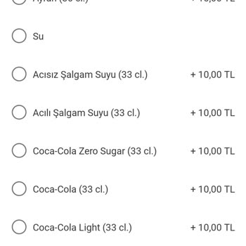 Usta Dönerci Yemeksepeti'nde Ekstra Ücret Talebi