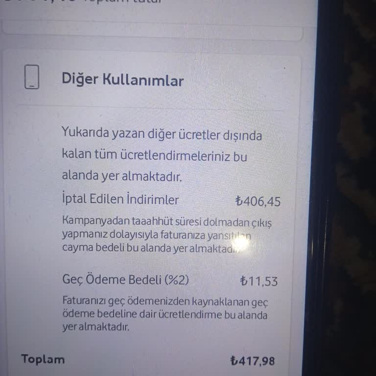 Yanıltıcı Bilgilendirme ve Hatalı Fatura - Mağduriyetimin Giderilmesini İstiyorum